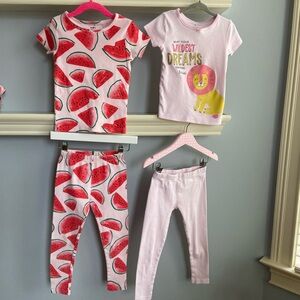 Bundle of Carter's Summer Pajama Sets for Cozy Nights